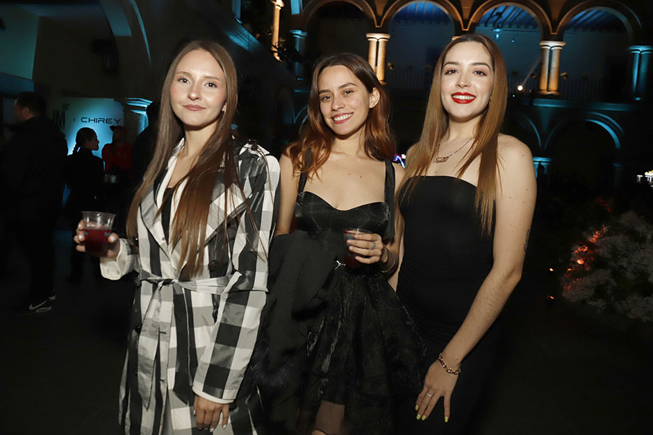 Jessica Martínez, Diana Íñigo e Itzamar Morfín