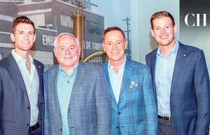 DAVID FLEISHMAN, HH FLEISHMAN, ROBERT FLEISHMAN Y ROBERT FLEISHMAN disfrutaron de una agradable visita por el Museo de la Ciudad Tampico