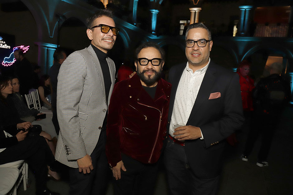 Luis Conos, Fernando Toledo y Jorge Medina