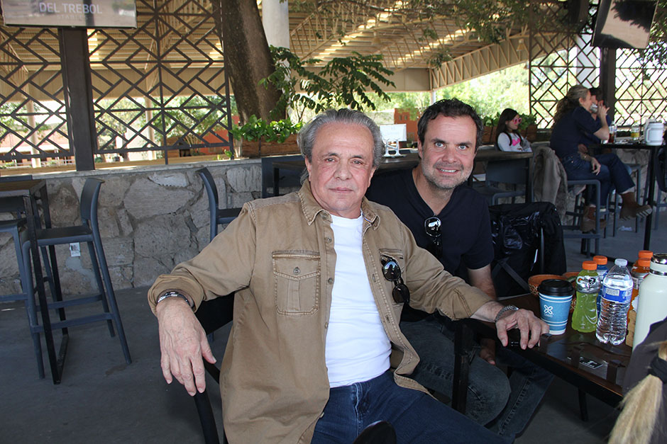 Luis Larios y Crhristian Roux.