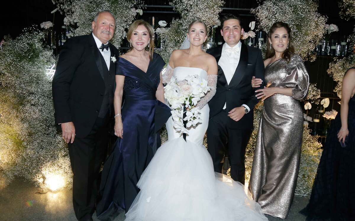 Manuel Espino Barros, Valentina Balderas de Espino Barros, Carolina Espino Barros, Juan Carlos García y María Teresa argüello