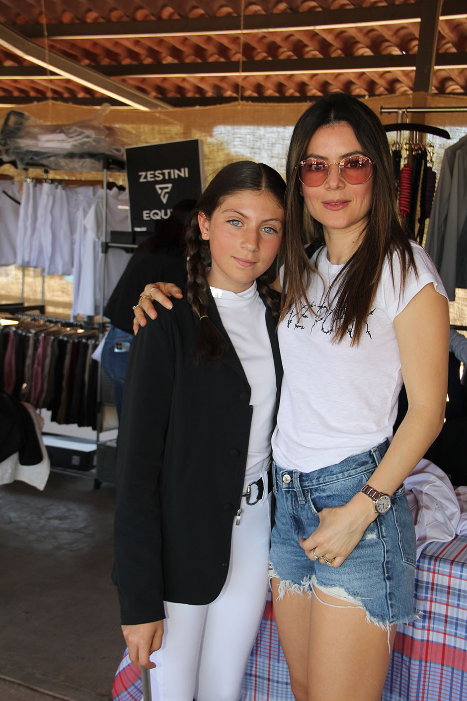 Renata Jiménez y Mónica Monada.