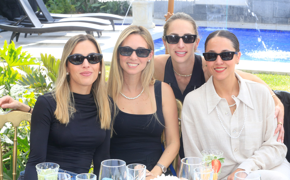 Sofía Galán, Lucía López, Romina Meyer e Irela Grijalva / Foto: Daniel Saldívar