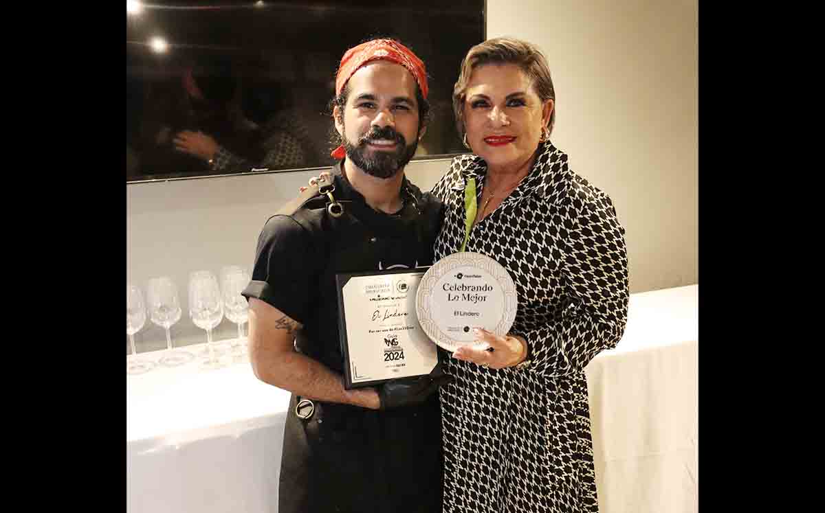 OMAR GÓMEZ E HILDA DEL ÁNGEL felices de formar parte de los 250 restaurantes de la Guía México Gastronómico 2024