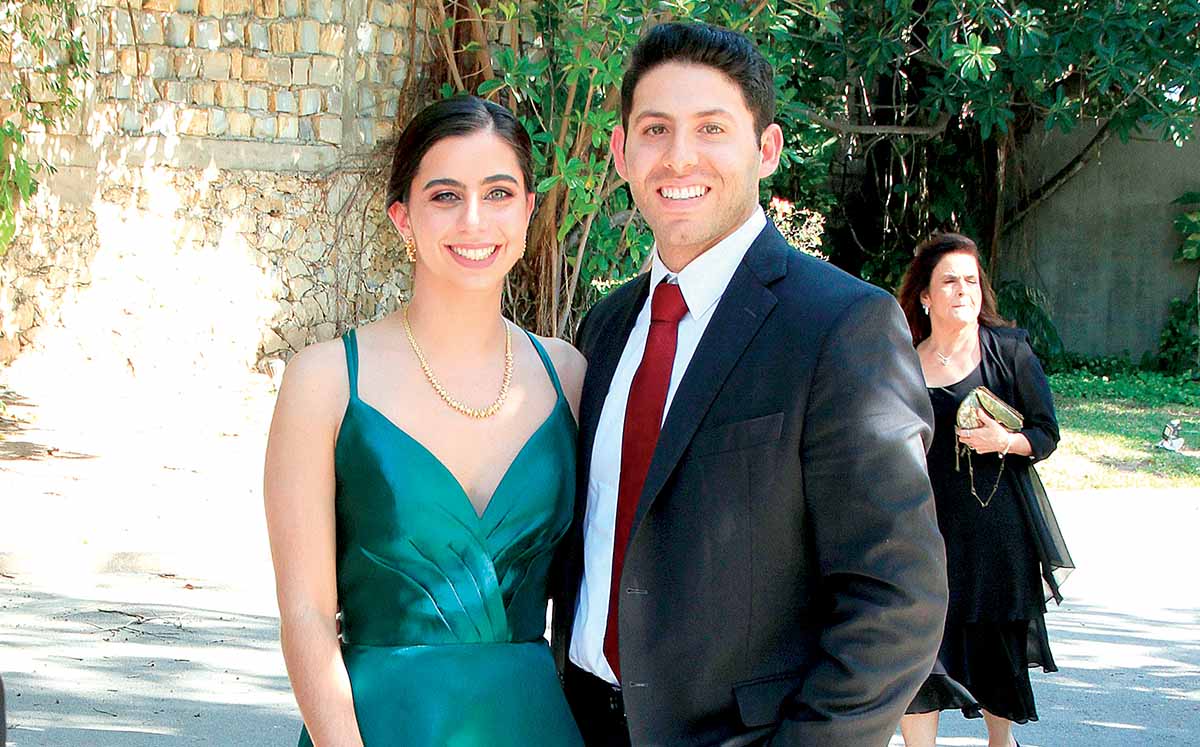 PATRICIA DE ATIYE Y SALVADOR ATIYE llegaron con sus mejores outfits a la boda