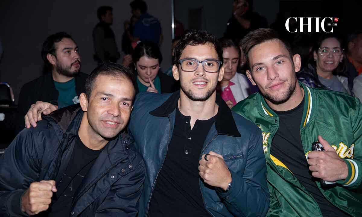 Esteban Ribovics, Claudio Puelles y Mauricio Fragua (Fotos: Yanahui F. Sevilla)