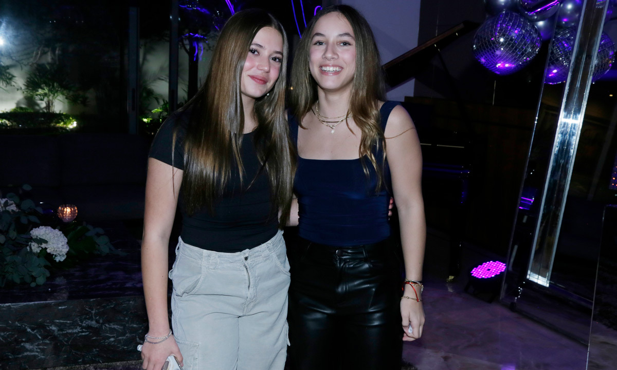 Andrea Beltrán y Miranda Farías / Foto: Omar Valdez