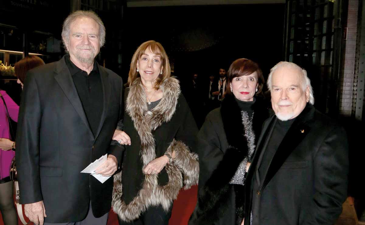 Benjamín Karsch, Mini Lozano de Karsch, Carmen Bortoni de De la Garza y Gustavo De la Garza / Fotos: Roberto Alvarado