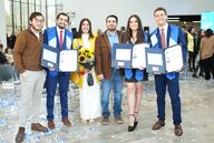Diego, Miguel, Estefy, Salvador, Elsa y Agustín