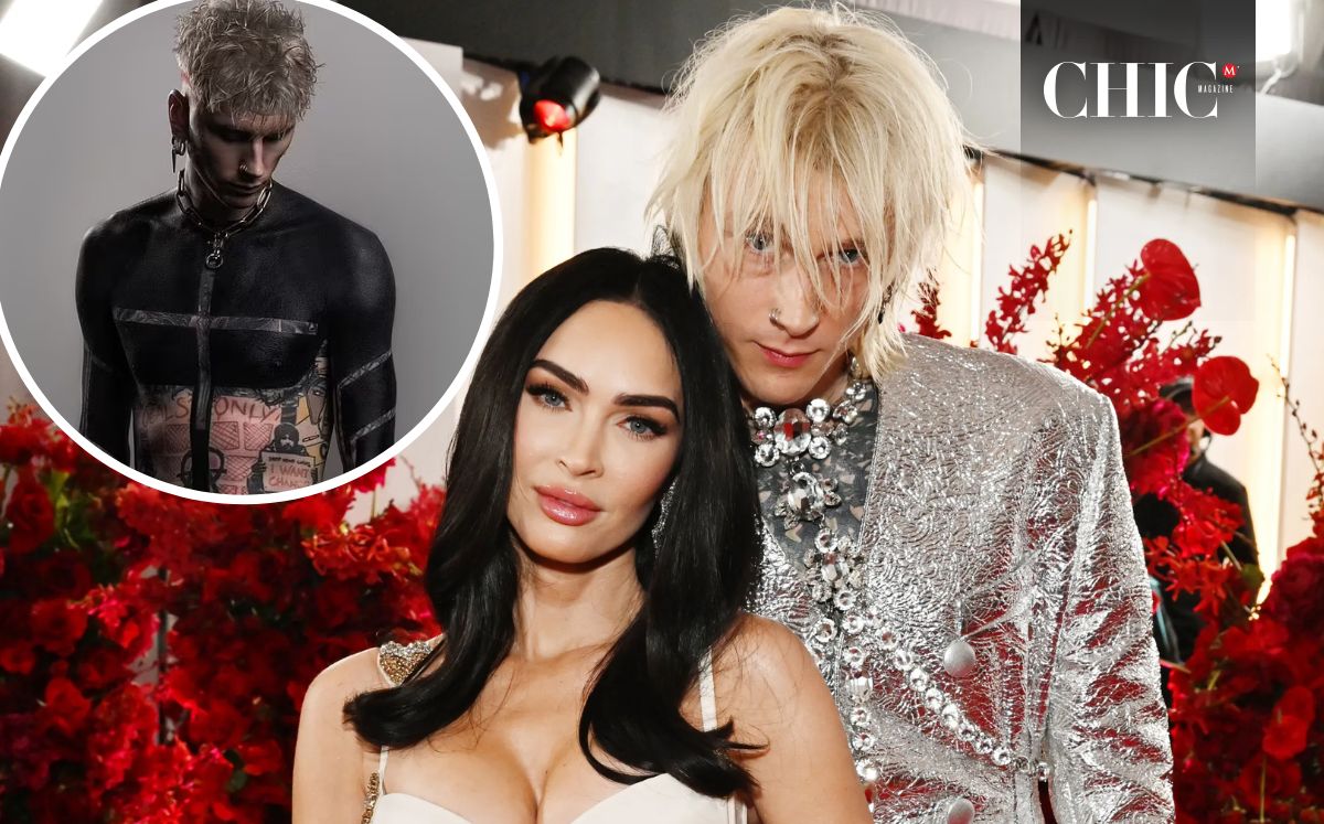 Machine Gun Kelly impacta con tatuaje que cubre su pecho y brazos (Foto: Instagram)
