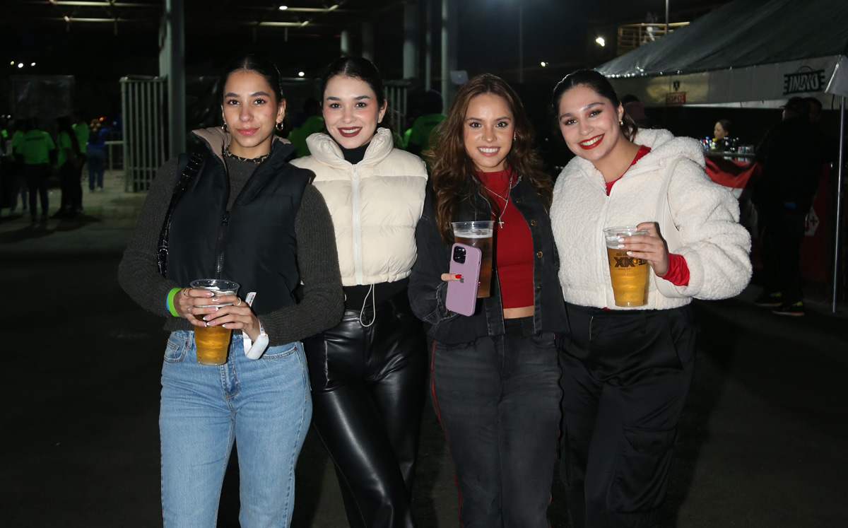 Mariana De la O, Paulina De la O, Bárbara Alanís y Jéssica De la O / Foto: Roberto Alvarado