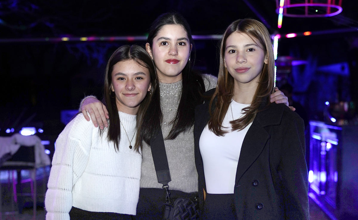 Victoria, Amelia y Fernanda