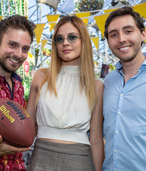 Joan Kuri, Frida Rivera y Rodrígo Reyes