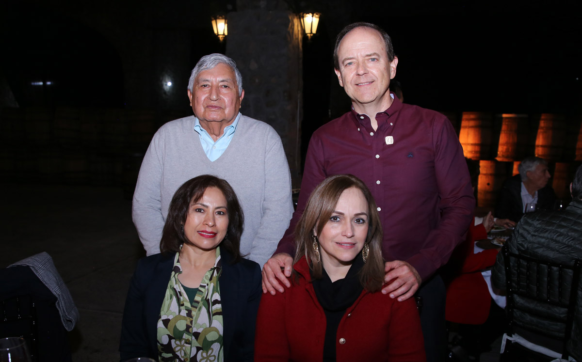 Margarito, Luis, Gloria y Beatriz