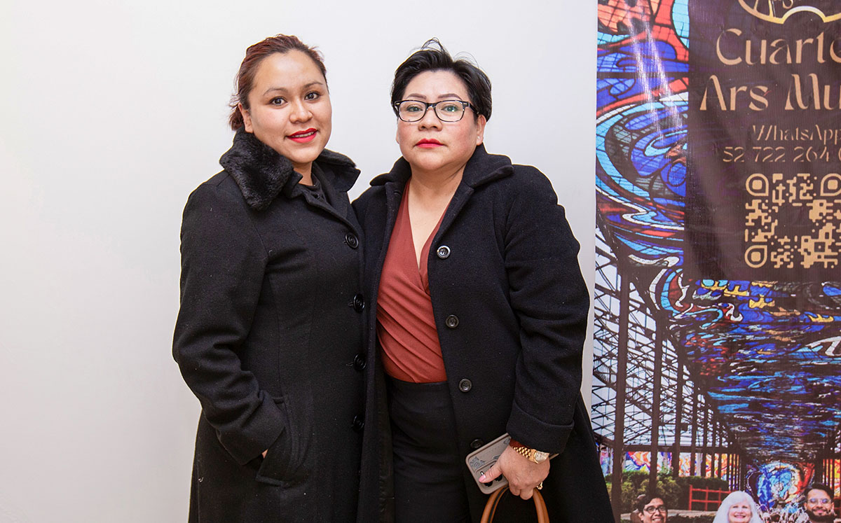 Rosa Sánchez y Areli Vázquez