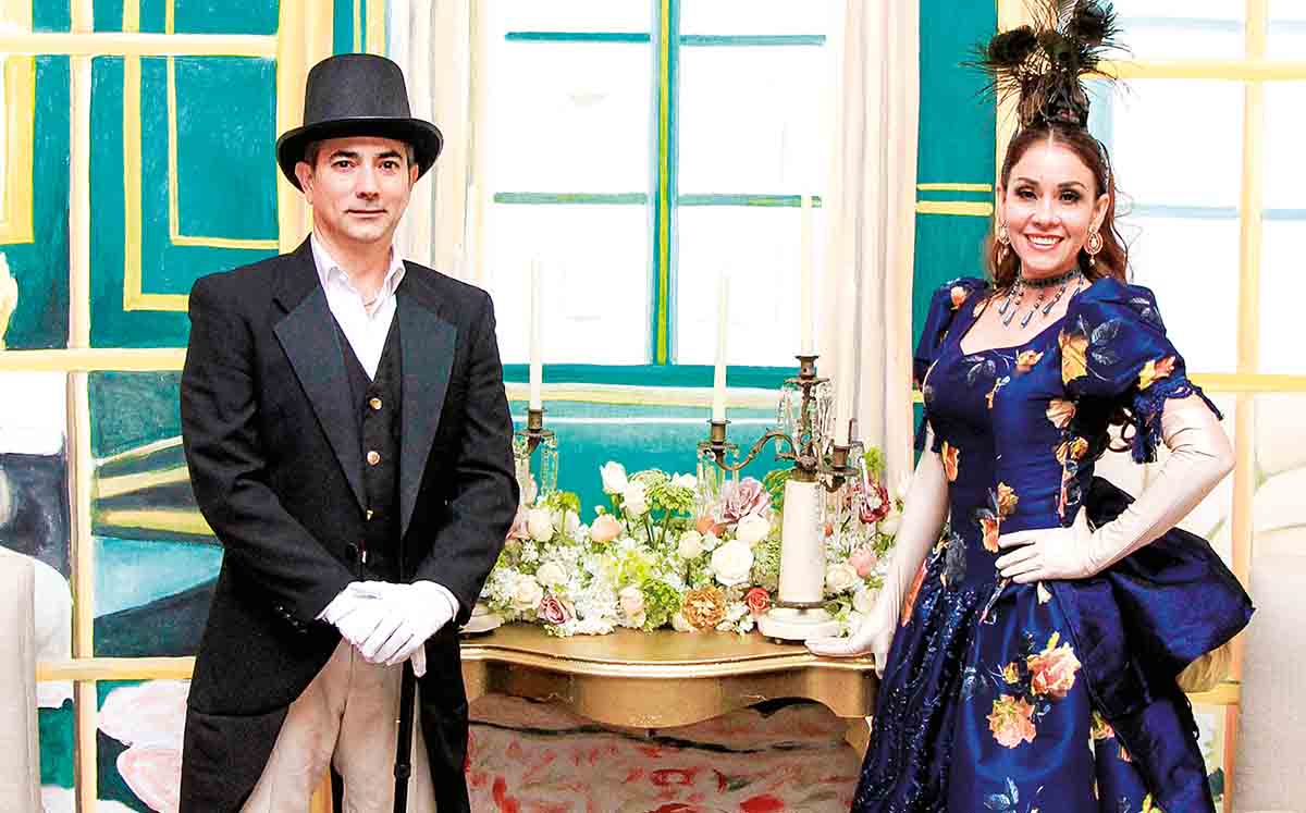 CÉSAR REYES Y GLORIA ALFARO fueron recibidos con la gran decoración a cargo de Opciones para Eventos en el Casino Tampiqueño