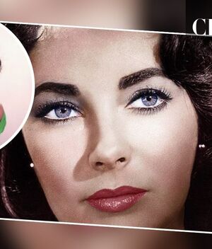 ¿Cuál era el verdadero clor de ojos de Elizabeth Taylor? (Foto: Instagram)
