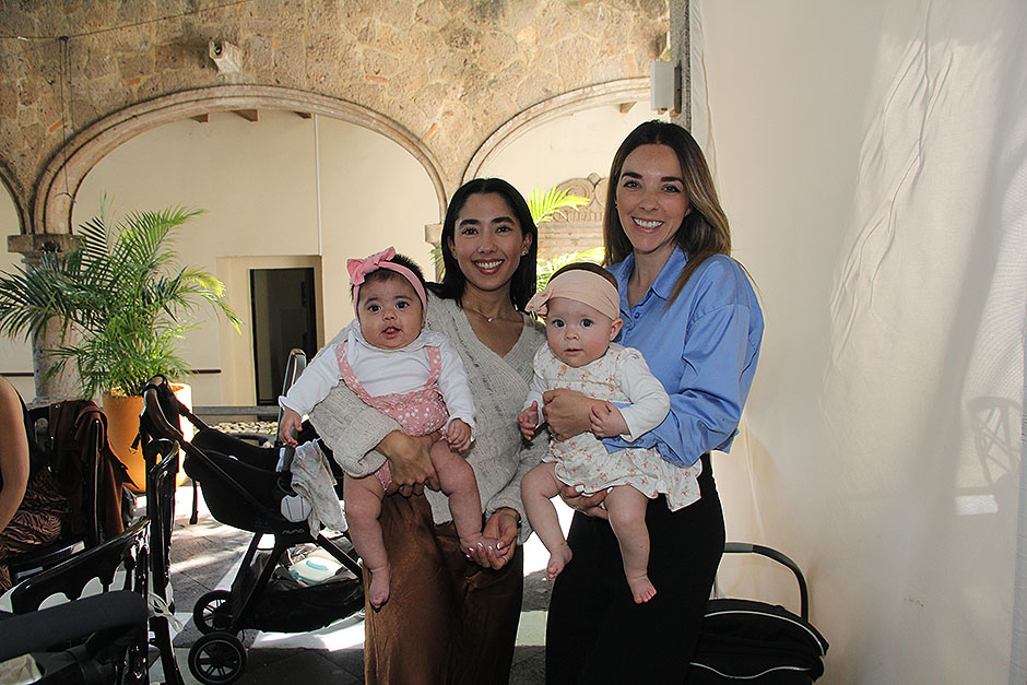 Sofía Gómez, Macarena Solís, Adriana Arias y Sofía Martín