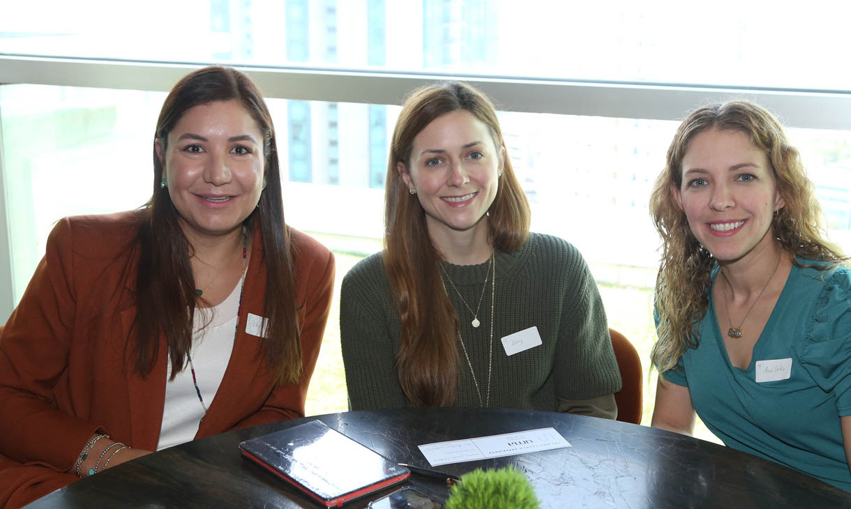 Ana Sofía Rico, Daniela Cárdenas y Ana Sofía Martínez
