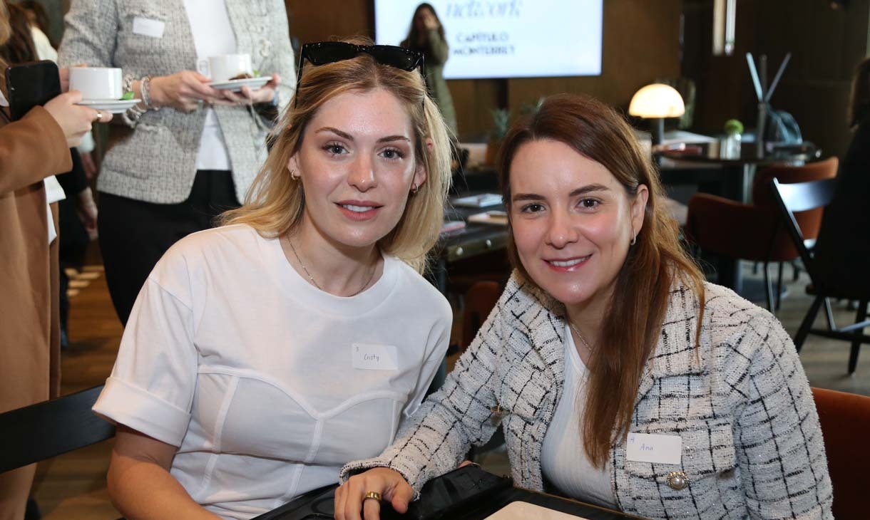 Cristy Martínez de Martínez y Ana Elizondo