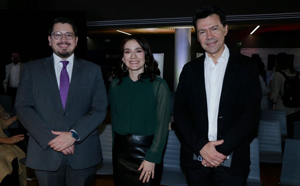 Carlos Martínez, Carina Arvizu y Alfredo Hidalgo / Foto: Omar Valdez