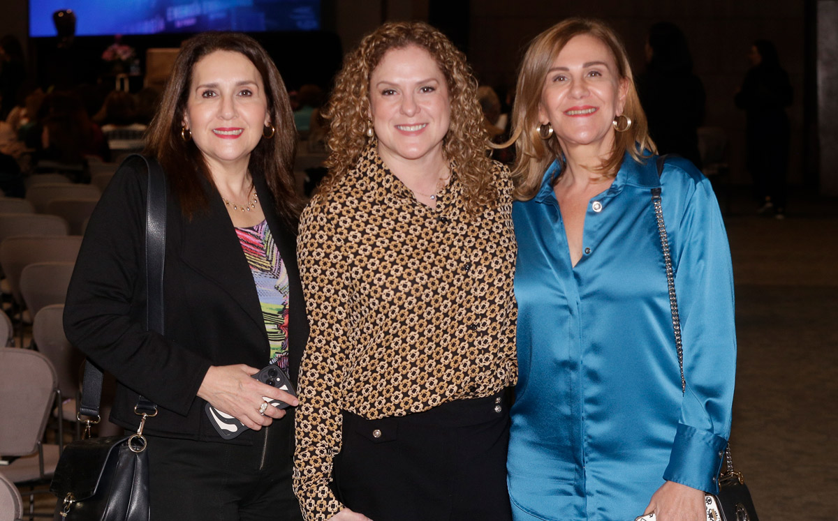 Clement de Gallardo, Andrea Morales y Ana Santos / Foto: Daniel Saldívar
