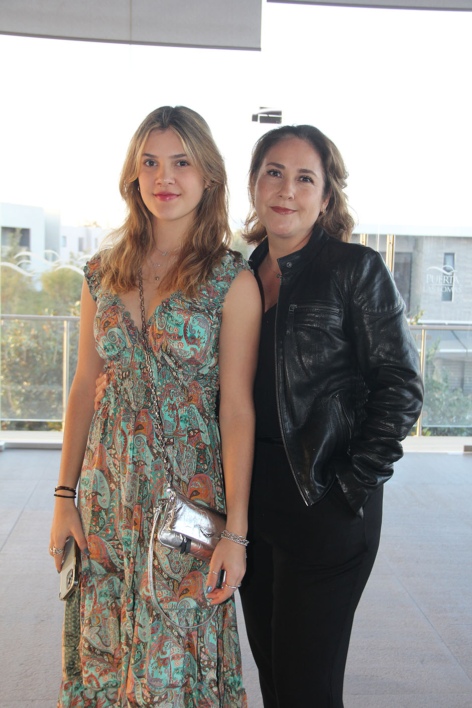 Daniela Rodríguez y Martha Plascencia.