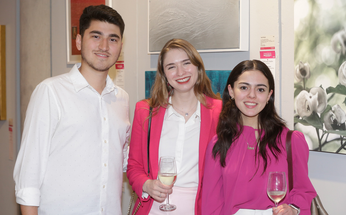 Gabriel Bojórquez, Eugenia Pozas y Edna Velasco / Foto: Daniel Saldívar
