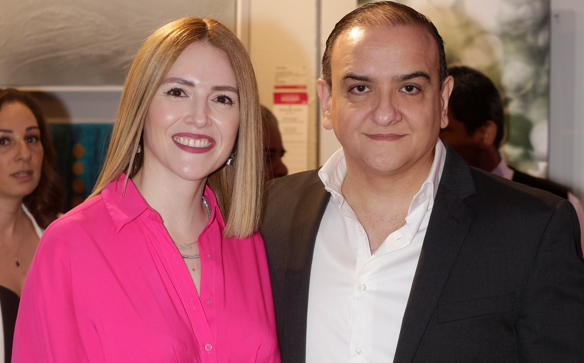 Gaby Espinosa y Víctor Kuri / Foto: Daniel Saldívar