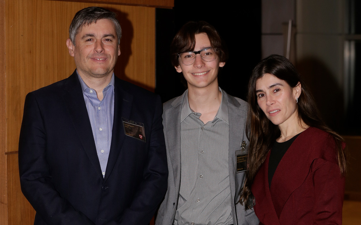 Ismael León, Eugenio León y Elsa Cantú / Foto: Daniel Saldívar