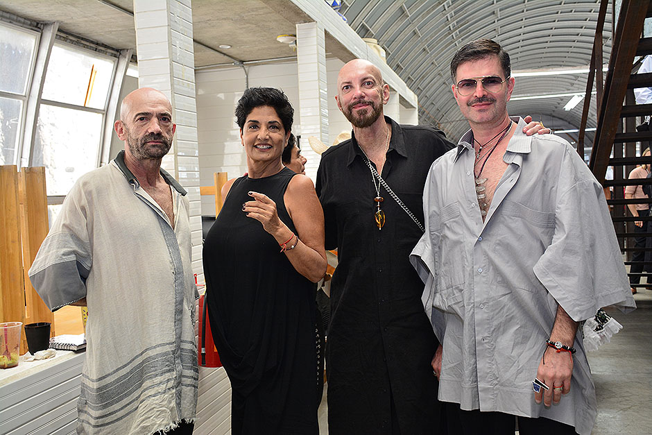 Jorge Lupercio, Kárima Dipp, Jorge Lupercio y Sandro Cruz