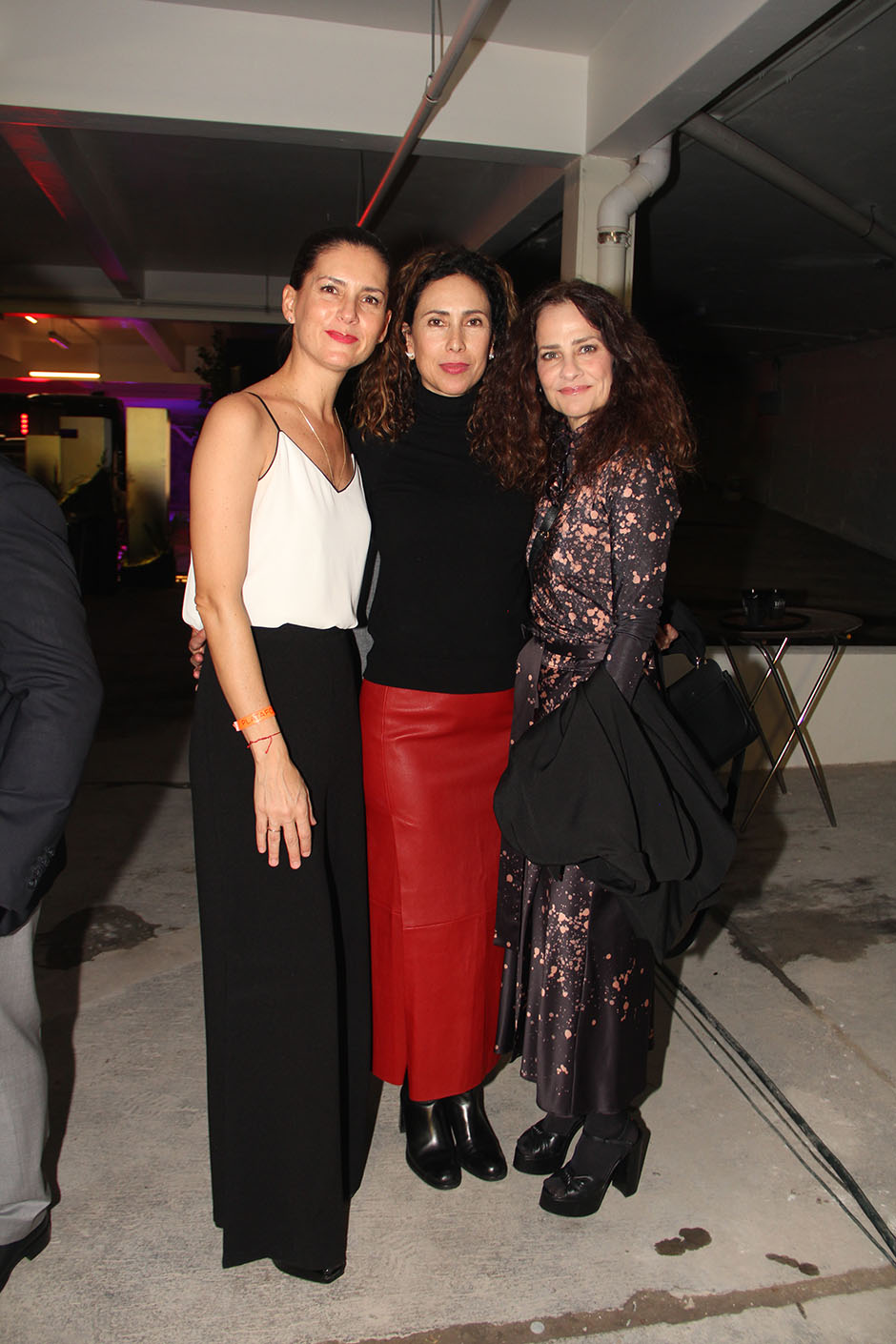 Michelle Gracián, Claudia Leaño y Pilar Bolaños