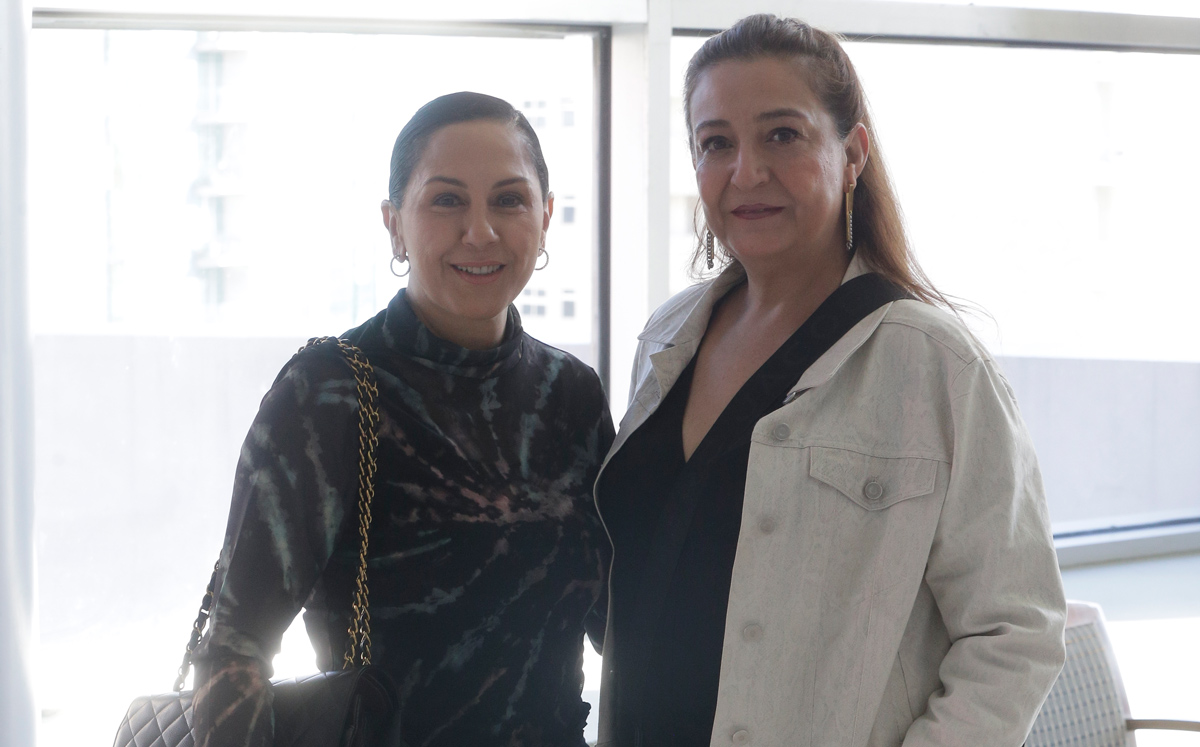 Mónica Palacios de Martínez y Érika Sánchez / Foto: Daniel Saldívar