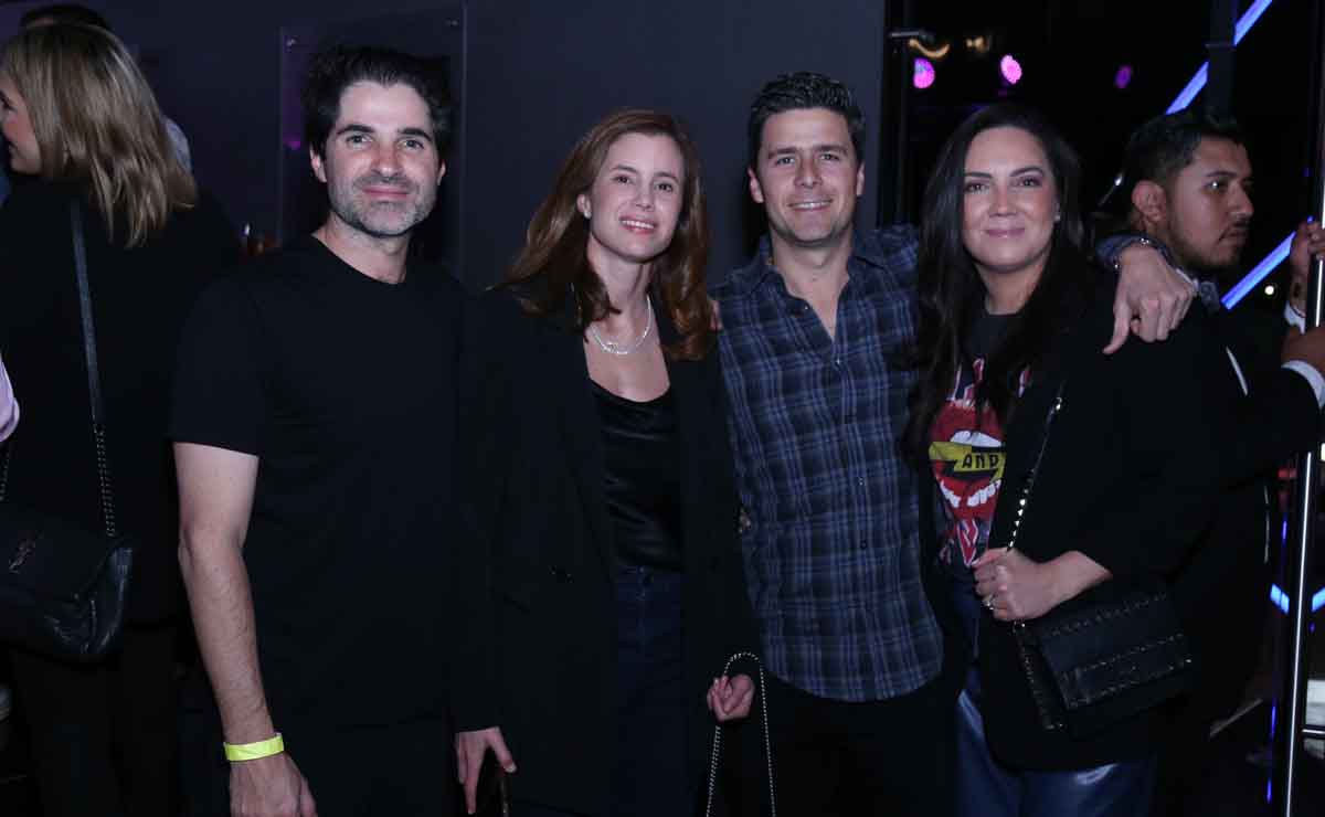 Natividad González, Cecy Zablah de González, René Elizondo y Nora Franco de Elizondo / Fotos: Roberto Alvarado