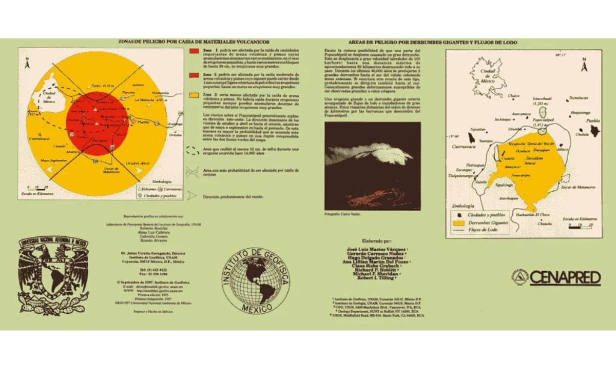Popocatépetl: ¿Hasta dónde llegaría la lava si hiciera erupción? (UNAM)