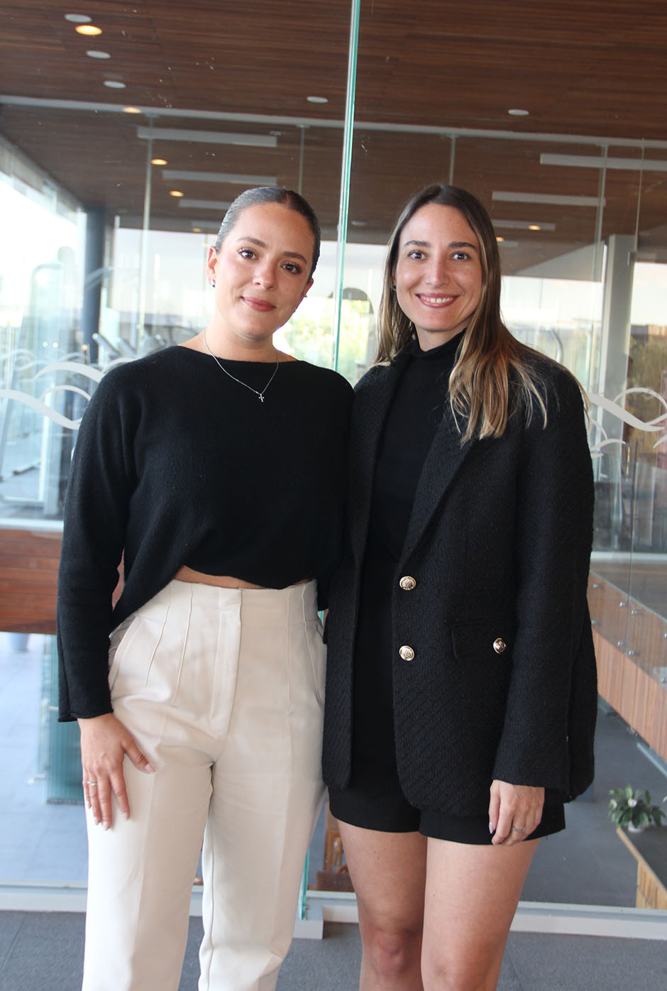 Renata Covarrubias y Jimena Martínez Gallardo
