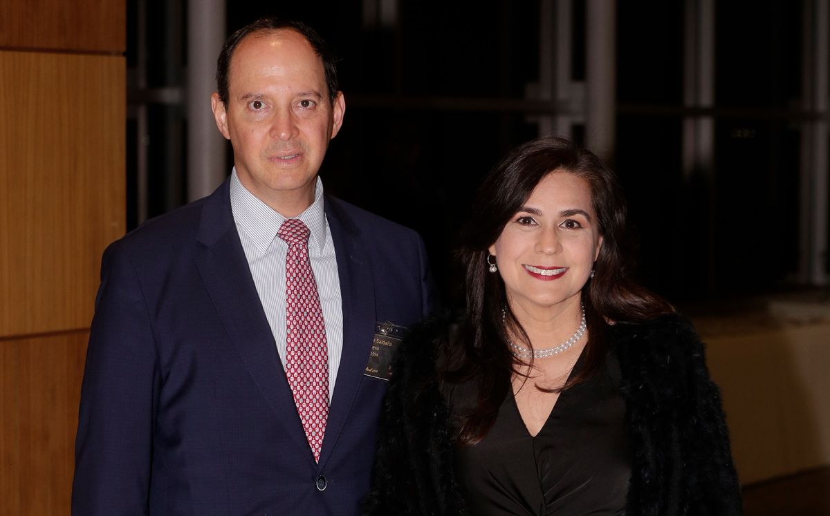 Roger Saldaña y Belinda Saldaña / Foto: Daniel Saldívar