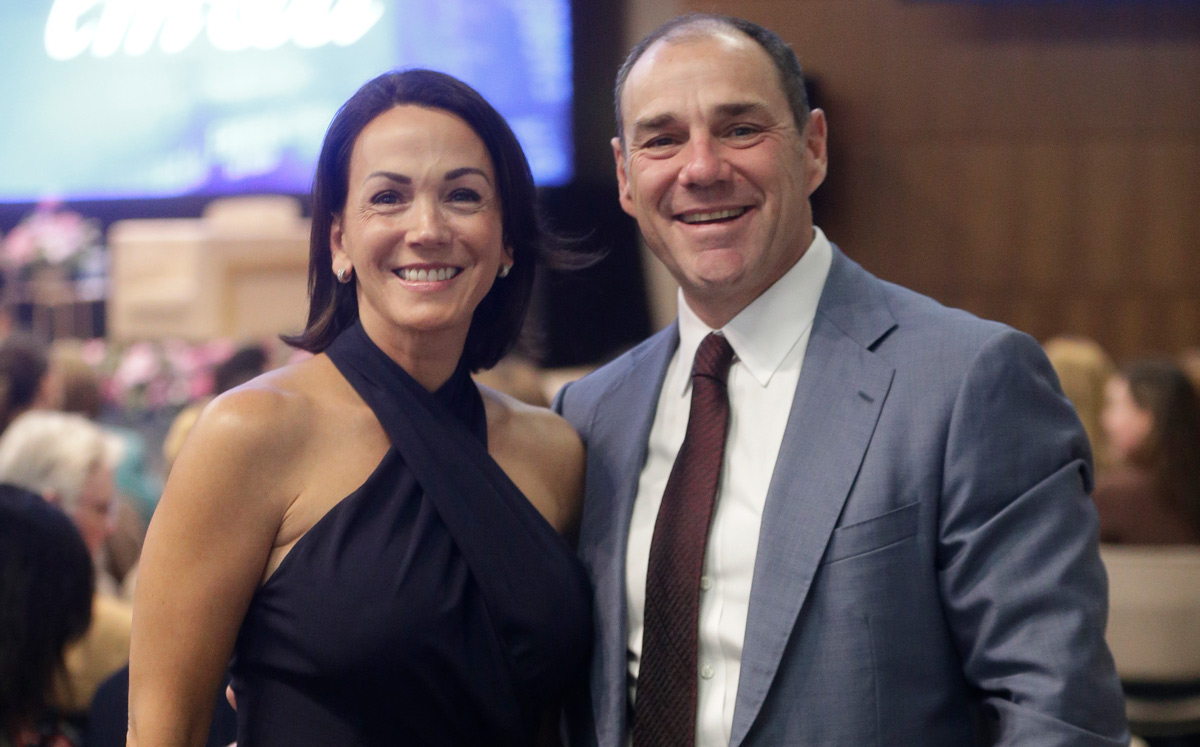 Sofía Izaguirre de García y Horacio García / Foto: Daniel Saldívar