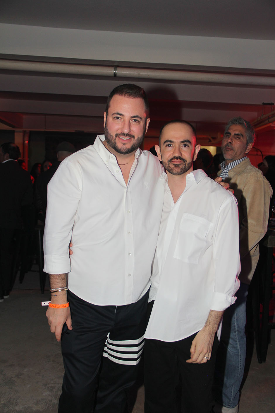 Víctor Martínez y Daniel García