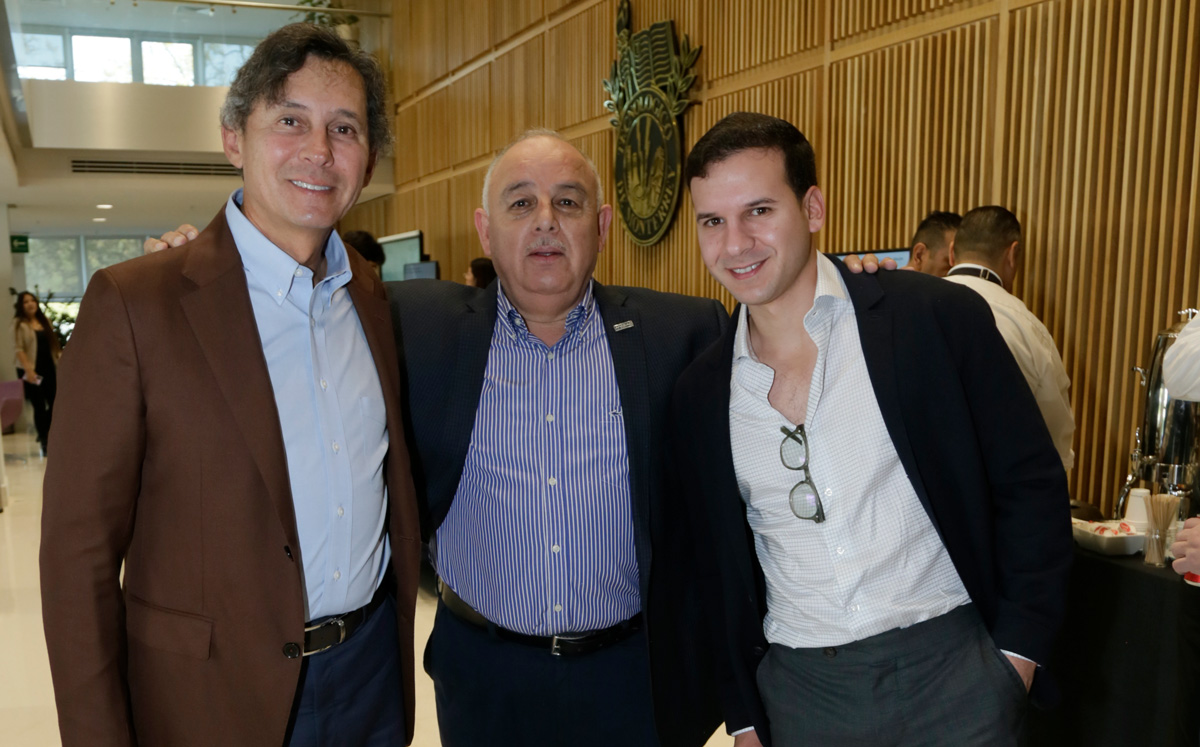Zacarías Méndez, Julio Fernández y Andrés Méndez / Foto: Omar Valdez