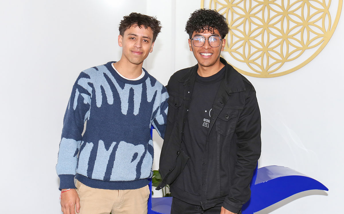 Franco Morales y Eduardo Pedraza