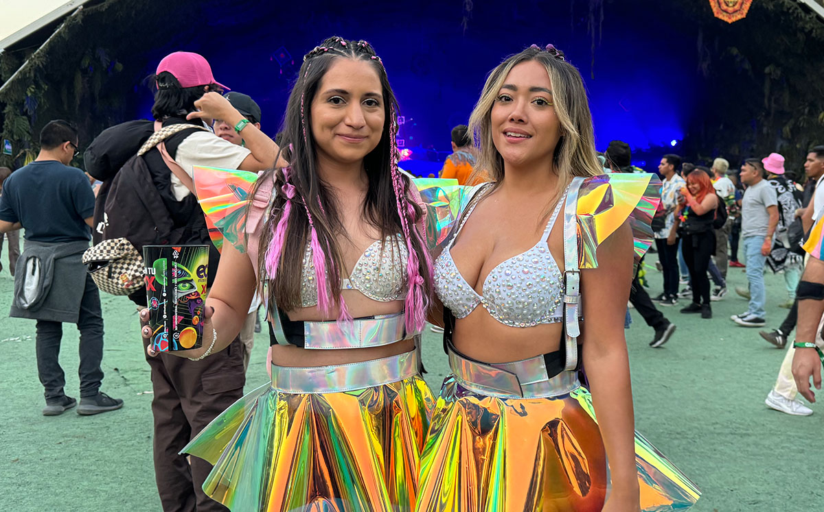 Sharon Alarcón y Fernanda García