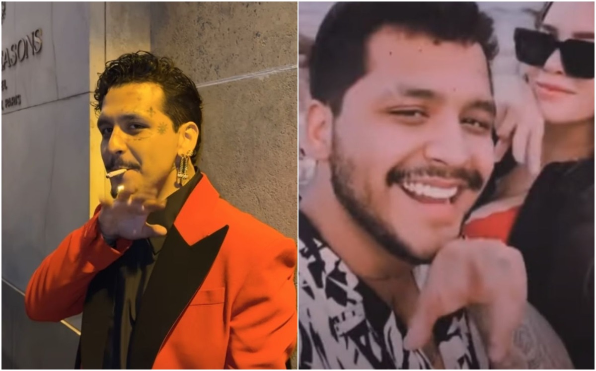 Nodal repite romántico gesto con Cazzu que había hecho con Belinda (Foto: Instagram)