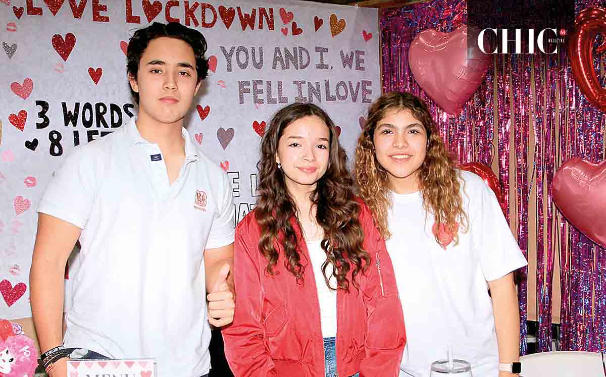 MARIO RUIZ, MIRANDA CRUZ Y ANA GABY MANZUR disfrutaron de las dinámicas del Día del Amor y la Amistad