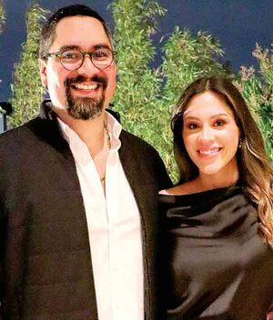 EDUARDO RODRÍGUEZ Y KARINA DEL ÁNGEL celebraron el día de San Valentín con una cena de seis tiempos llamada Amor en Mí