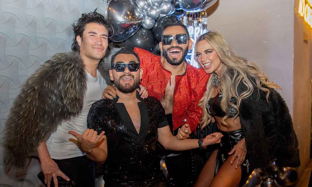 Gabriel Mart, Jossué Issac, Abraham Siloé y Jou González