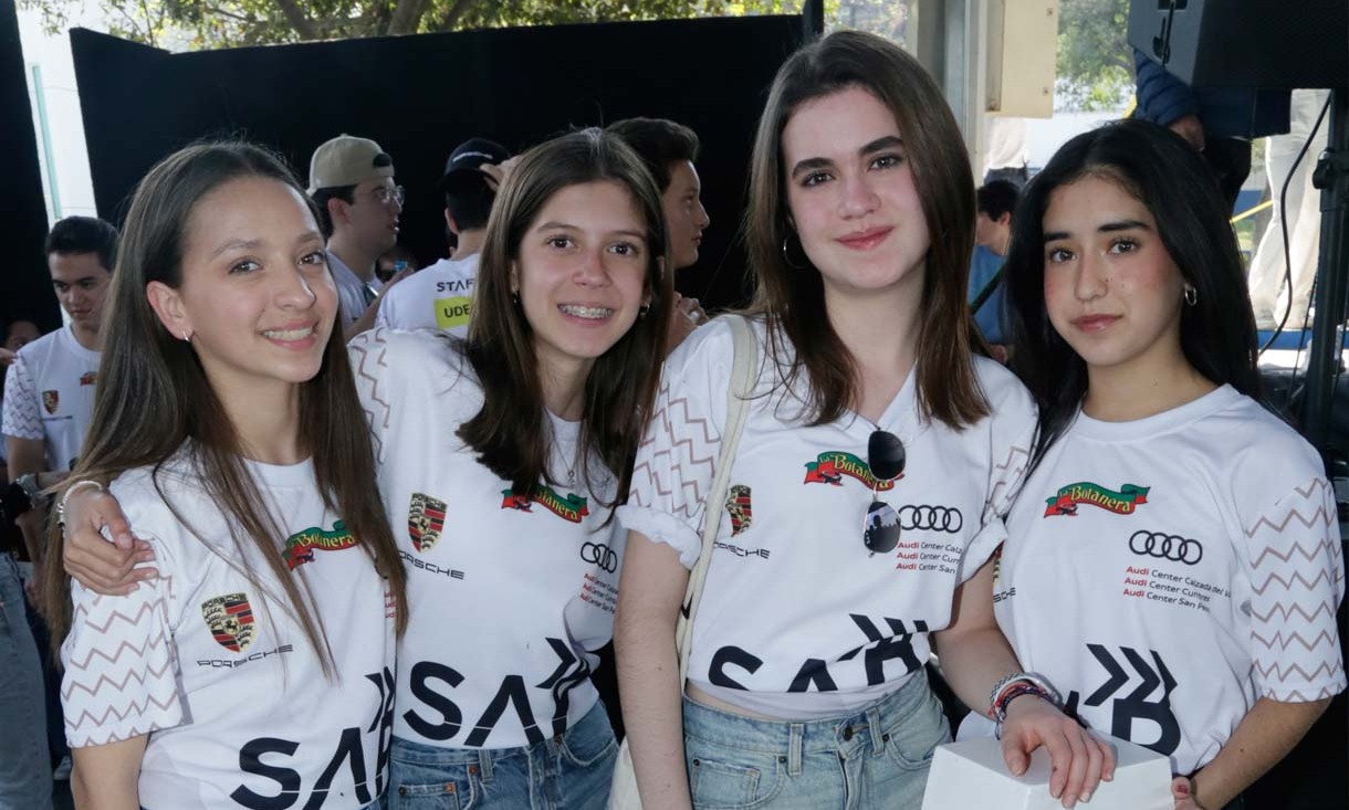 María Andrea Arroyo, Carolina Ibarra, Inés Fuentes y Cordelia De la Faz