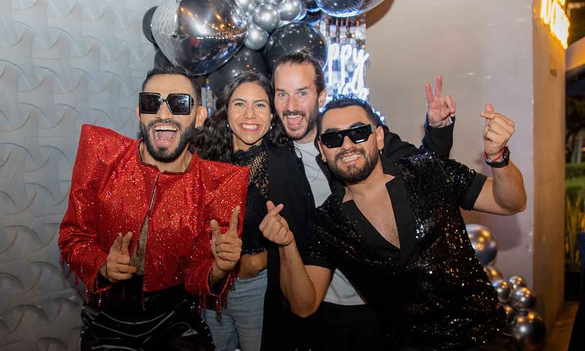 Abraham Siloé, Steph Barrios, Avi Alog y Josué Issac