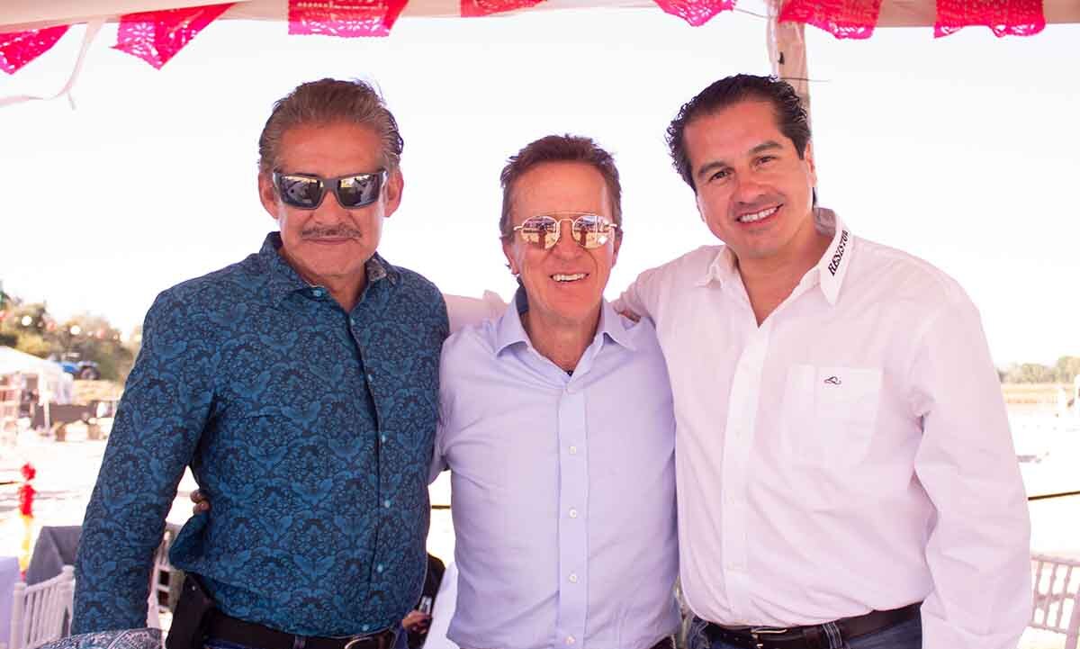 Aldo Villareal, David Bastidas y Mauricio Bastidas