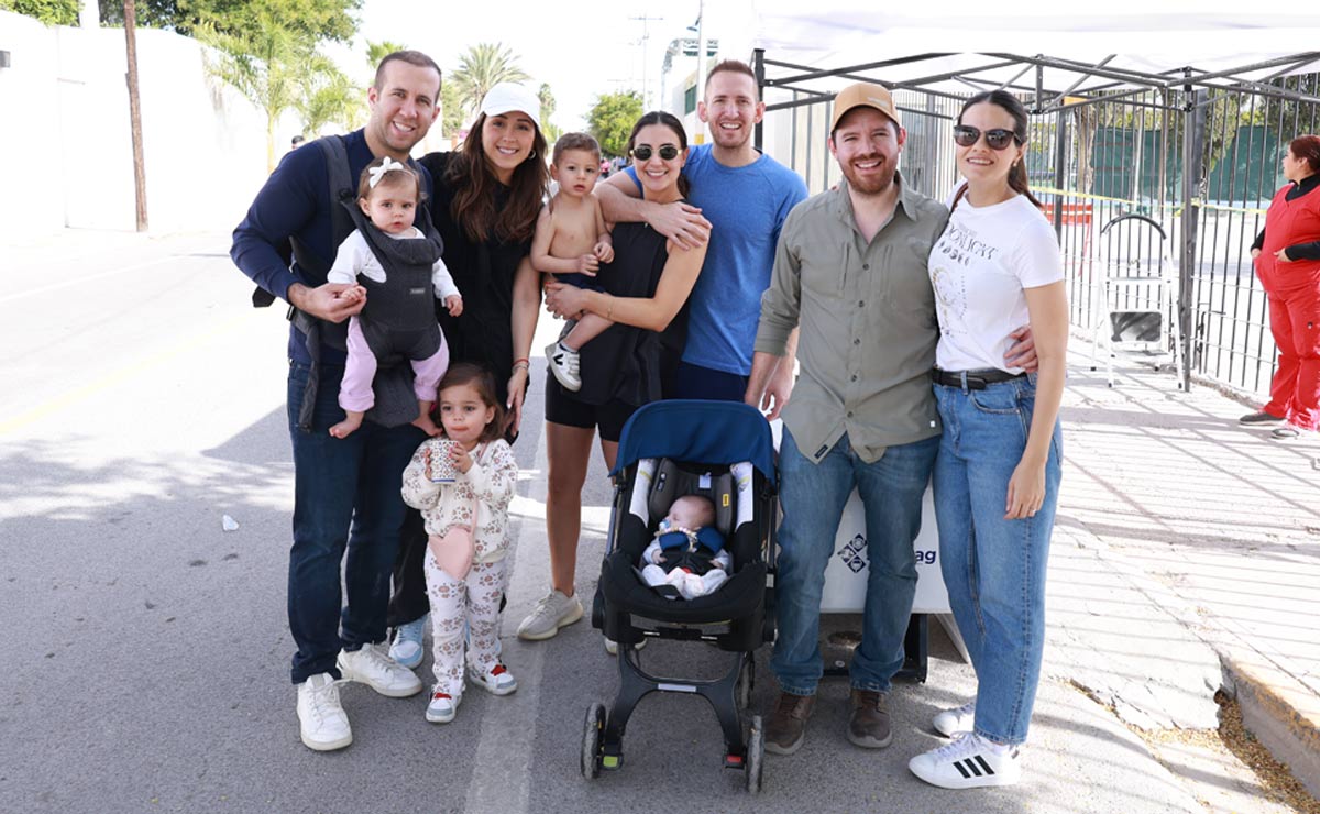 Alejandro, Sandra, Ana Cecy, Boris, Ale, Erick, Ale, María y Ángela